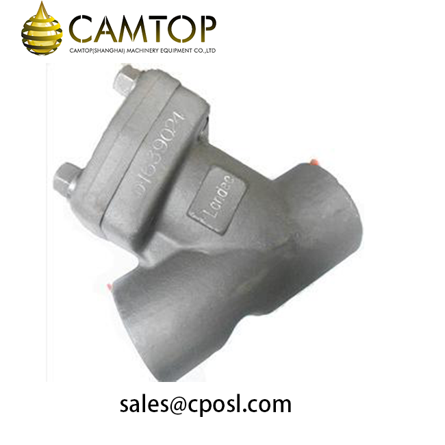 ASME B16.34 YType Strainer, SS304, 1 1/4 Inch, 3000LB, BW CAMTOP