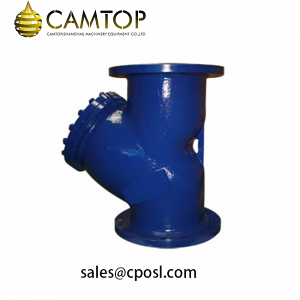 ASTM A216 WCB Pipeline YStrainer, 12 Inch, 150 LB, RF Ends CAMTOP