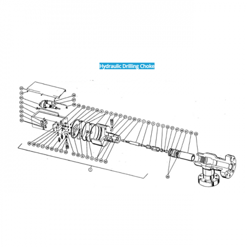 National Oilwell Varco, L.P. -  Rig Technologies Division - Creekmont MPX-40D Drilling Chokes with 11.25" Dimensions, Manual & Hydraulic