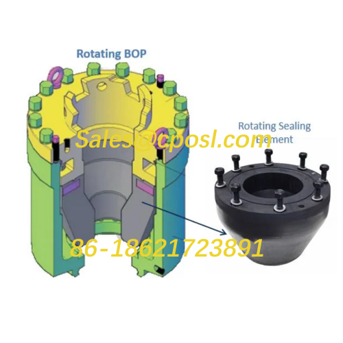 API Standard Rotary BOP Packing Element | Rotating Control Head Rubber ...