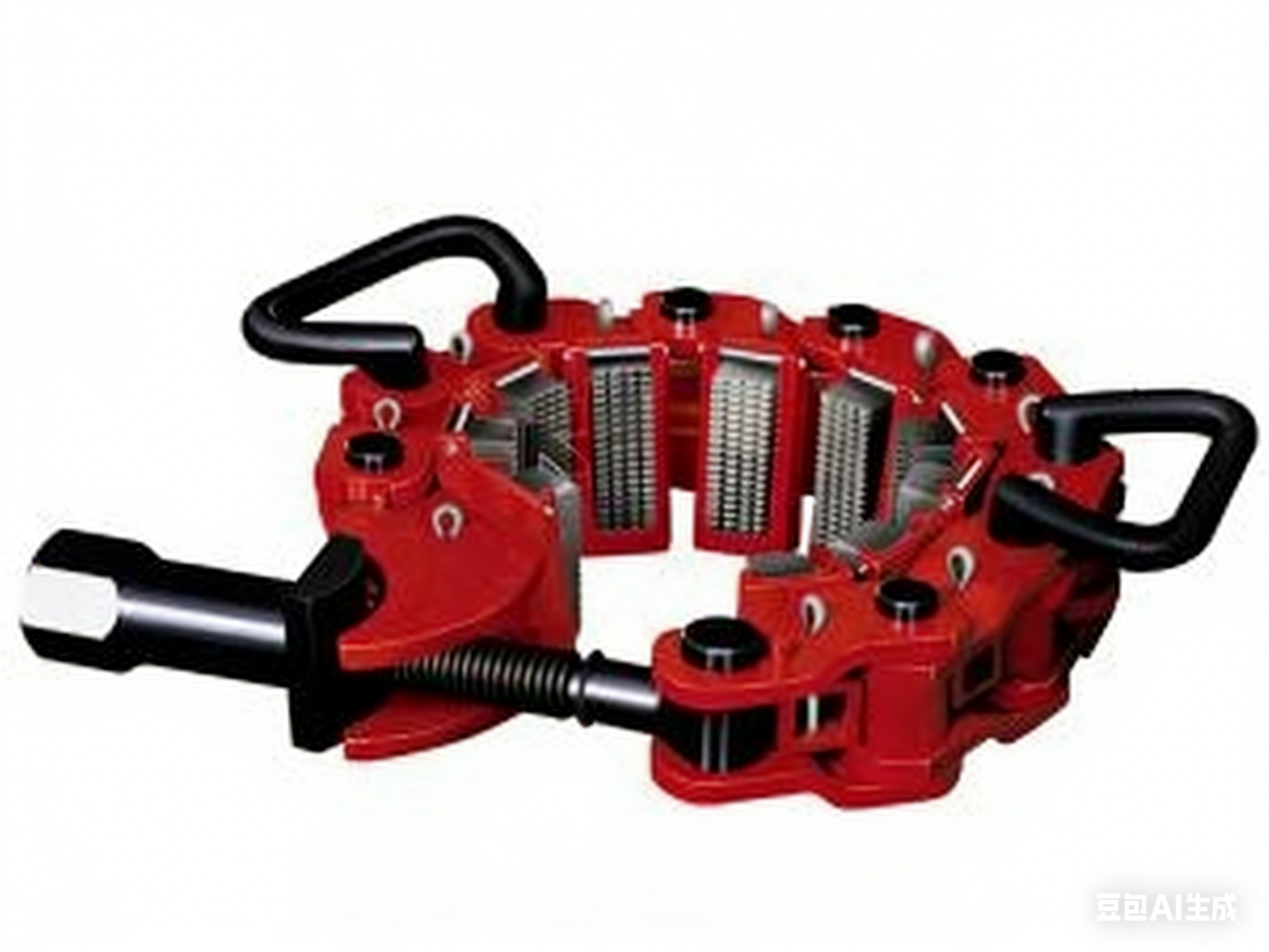 MP Safety Clamp for Drill Collar and Drill Pipe Handling Red MP safety clamp for drill collar and drill pipe handling in oilfield operations