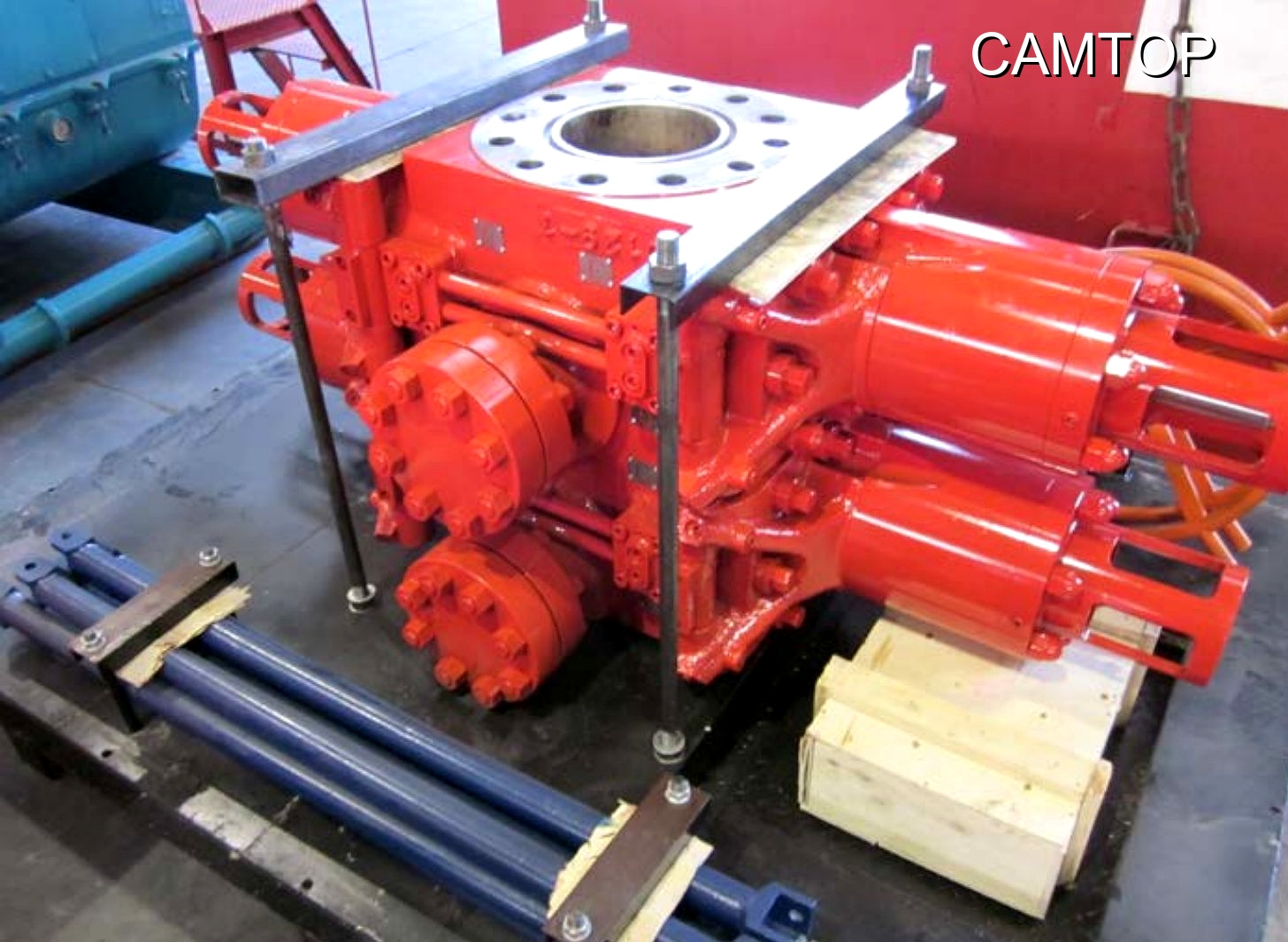 11 inch 5000 PSI Double Ram BOP | Shaffer Type API 16A | H2S Service CAMTOP 11 inch 5000 PSI Double Ram BOP | Shaffer Type API 16A | H2S Service — oilfield drilling equipment product image
