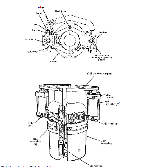 CAMTOP Power Slips General Assembly Drawing — hydraulic drill pipe slips mechanical assembly diagram with component layout