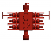 CAMTOP FZ7-70 Hydraulic Control Single Ram BOP | 70MPa Wireline BOP (JK21-194.00) — oilfield drilling equipment product image