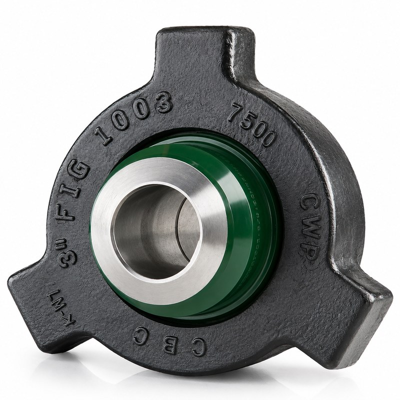 CAMTOP Figure 1003 Misaligning Hammer Union | WECO TYPE Butt Weld S — oilfield drilling equipment product image