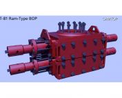 CAMTOP T-81 Ram-Type BOP | 7-1/16 & 9 inch | 3000 5000 PSI API 16A | Single Double Triple — oilfield drilling equipment product image