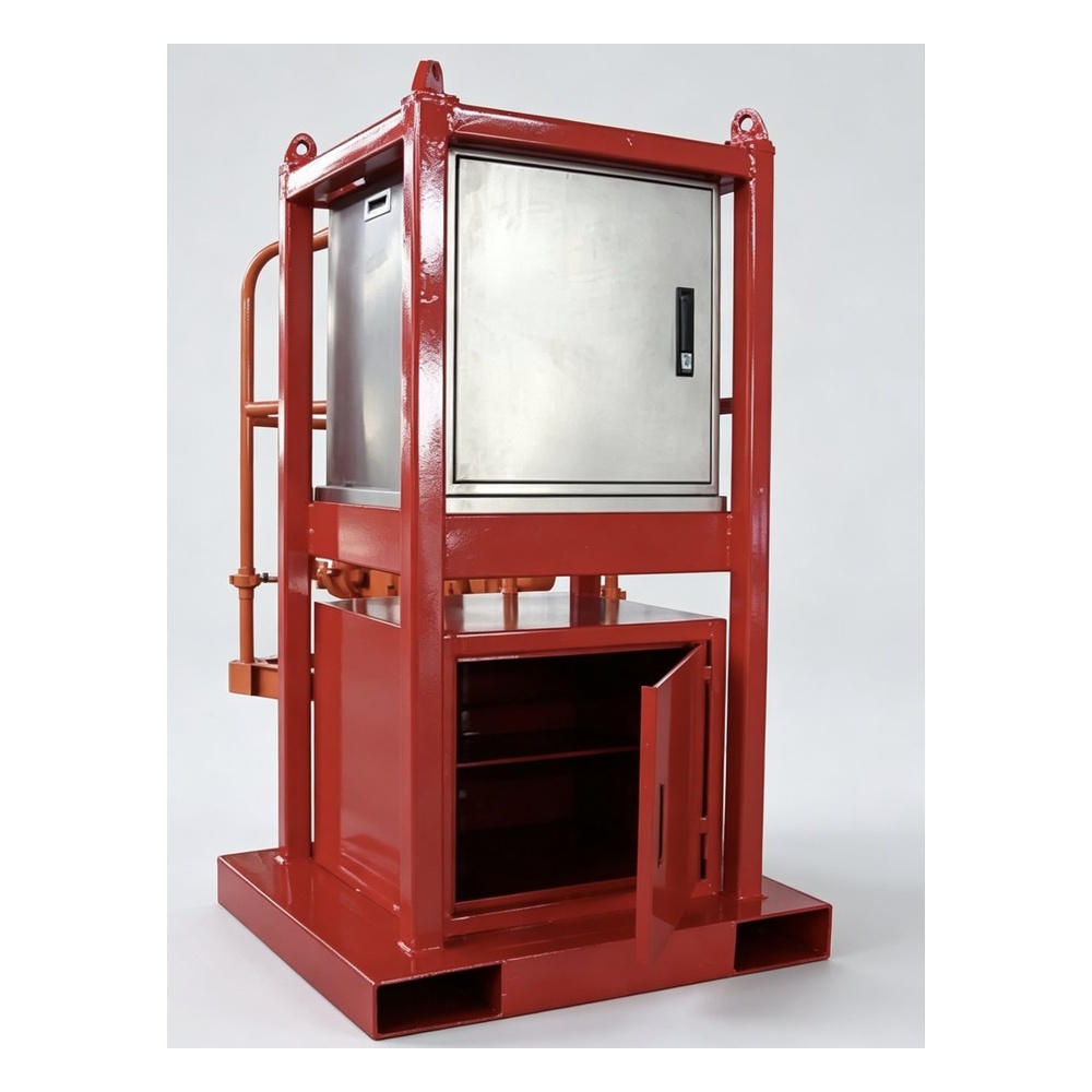 CAMTOP ESD Panel — API Surface Well Testing Emergency Shutdown System, AISI 4130 alloy steel, 10,000 psi, pneumatic-hydraulic SSV control for oil & gas / H2S service