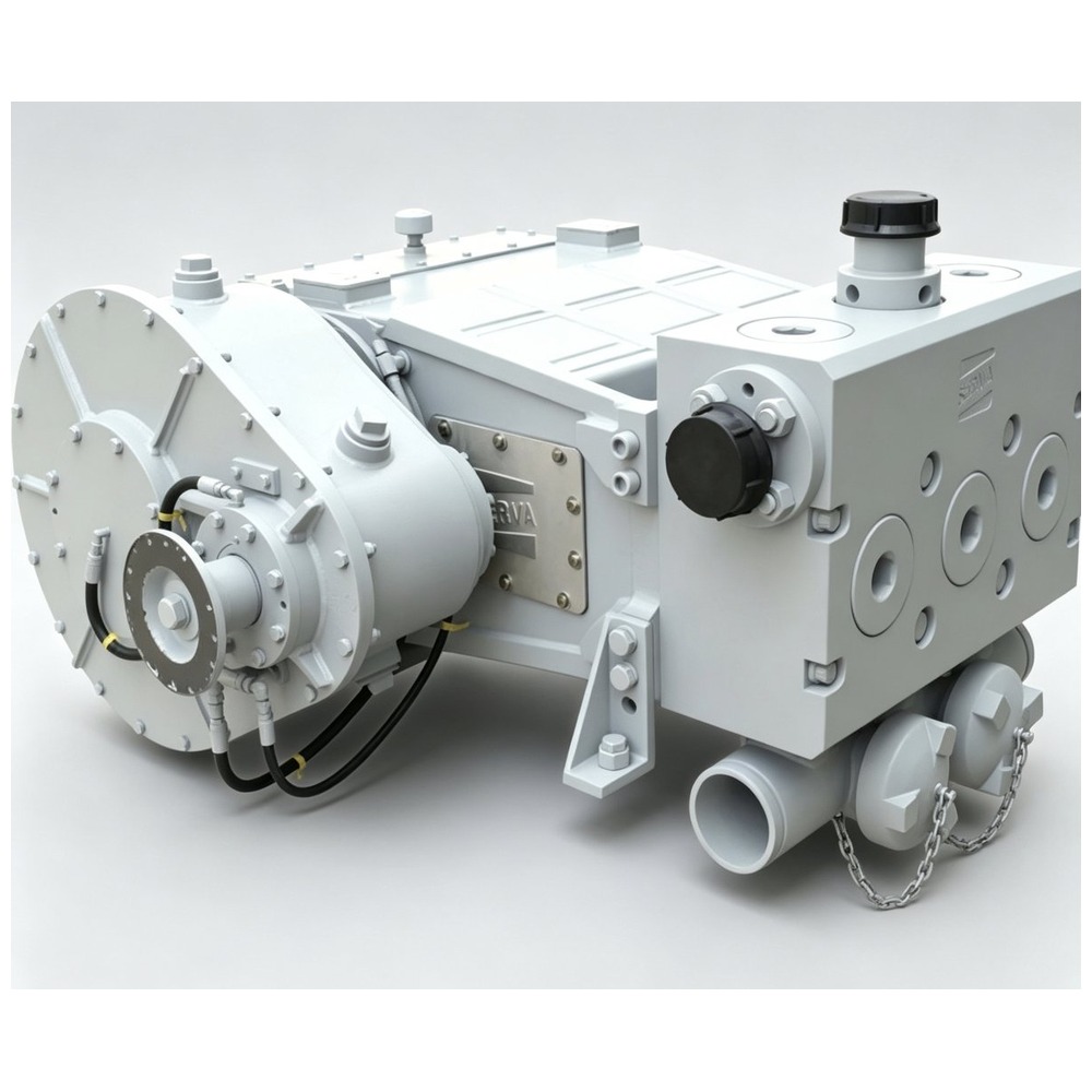 CAMTOP TPD600 Triplex Pump — 600 HP, 15,000 PSI max pressure, 605 GPM max flow, forged alloy steel fluid end, plunger sizes 3 to 4.5 inches, for cementing, acidizing and well stimulation services