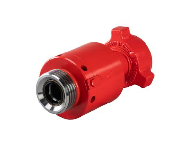 CAMTOP Dart Check Valve - Red painted compact dart check valve with threaded hammer union connection - 1 inch to 3 inch sizes available