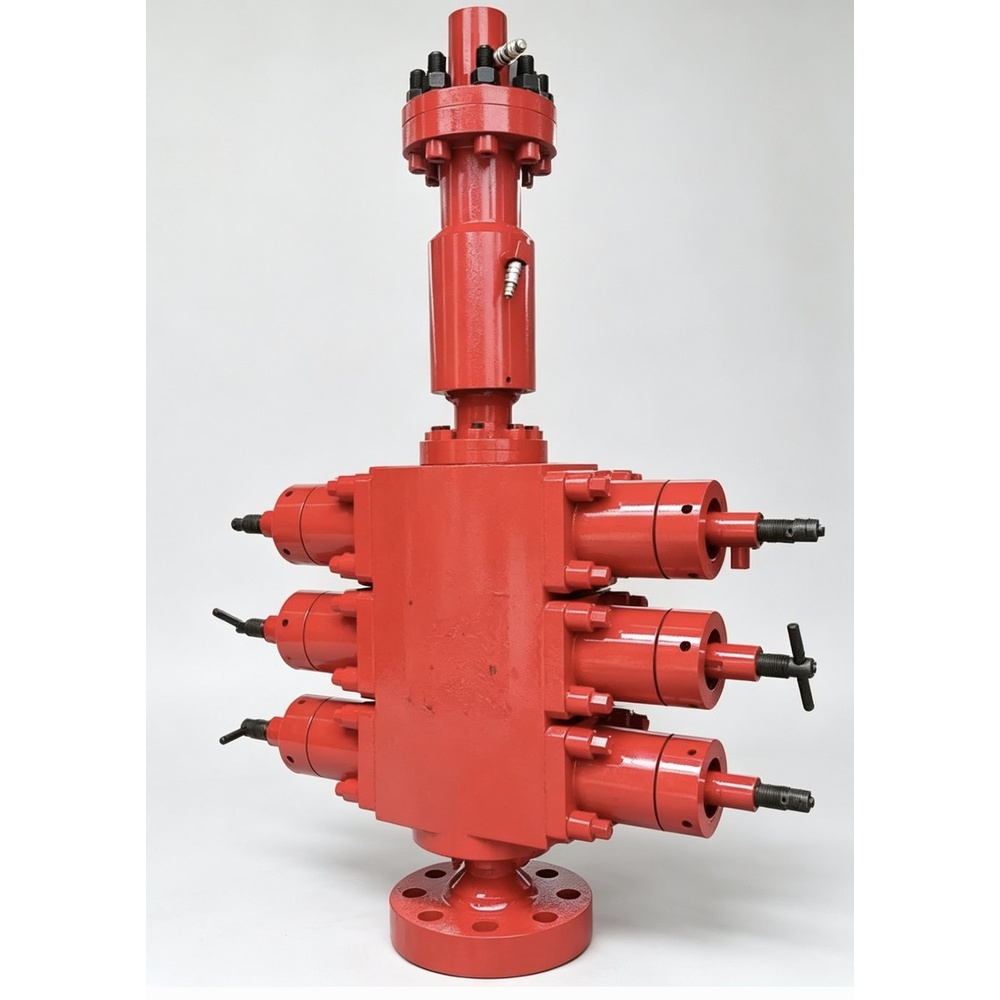 CAMTOP Wireline BOP Configuration Control Valve — alloy steel wellhead pressure control equipment with single/twin/triple/quad RAM configuration