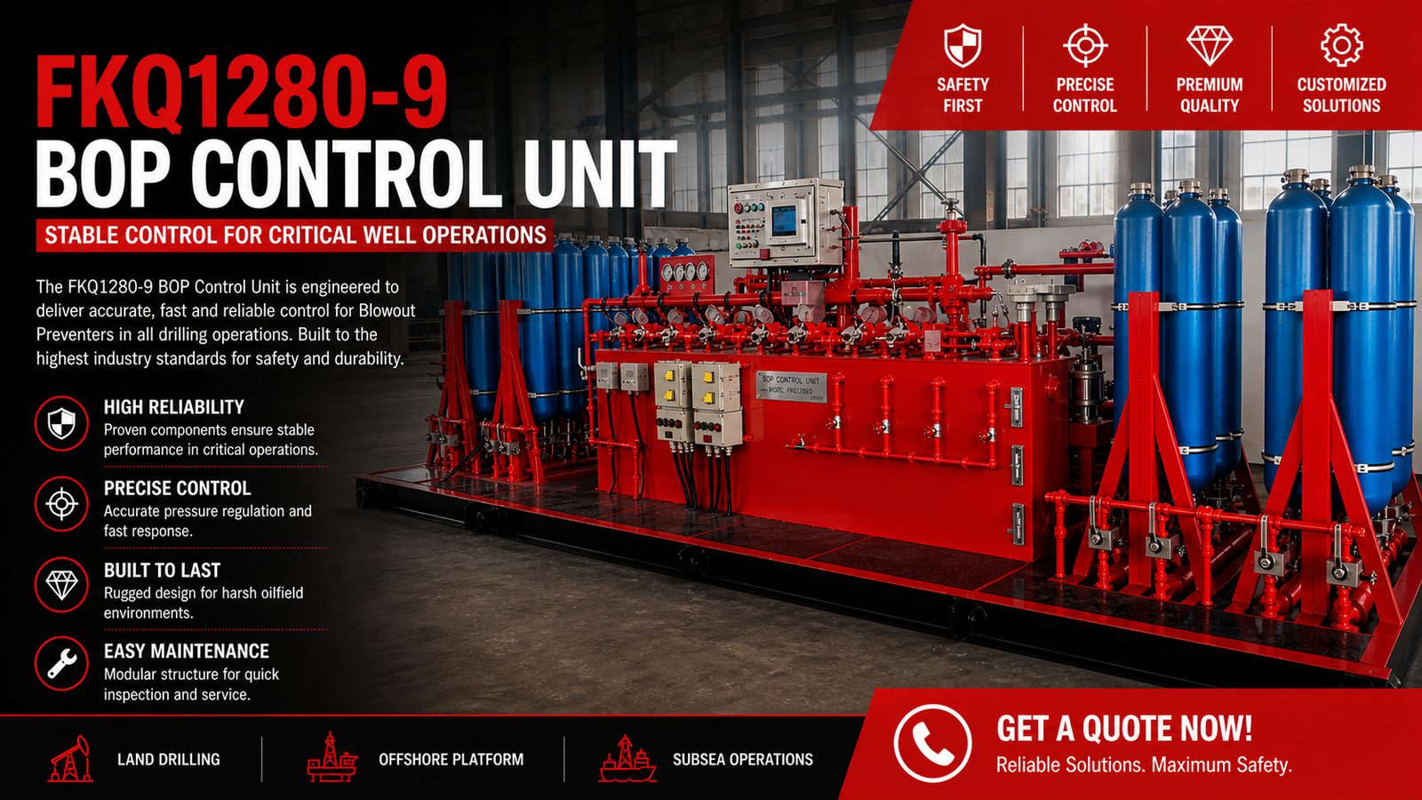 CAMTOP FKDQ1280-9 BOP Control Unit