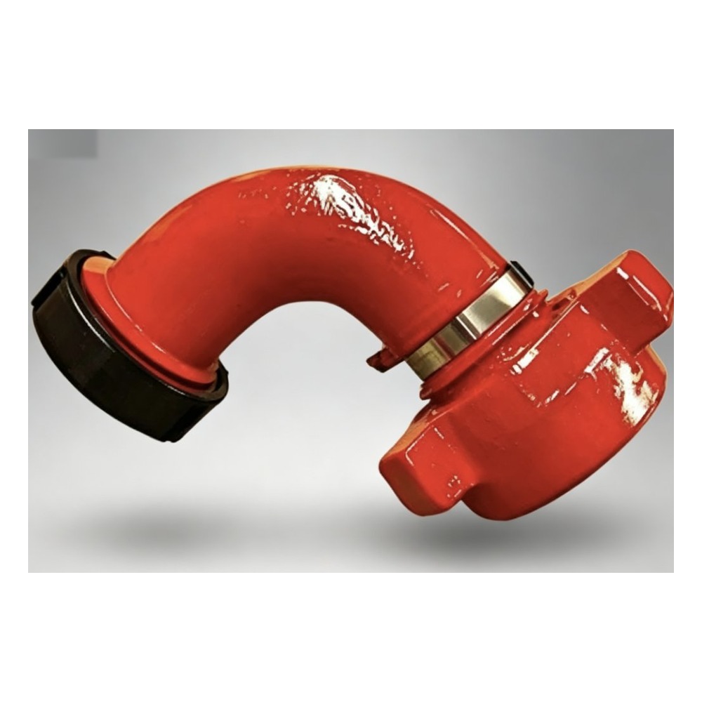 CAMTOP Long Sweep Elbow — Integral 90° Forged Alloy Steel Fitting, Fig 1502 Hammer Union Ends, 20000 PSI CWP, API 6A / 16C